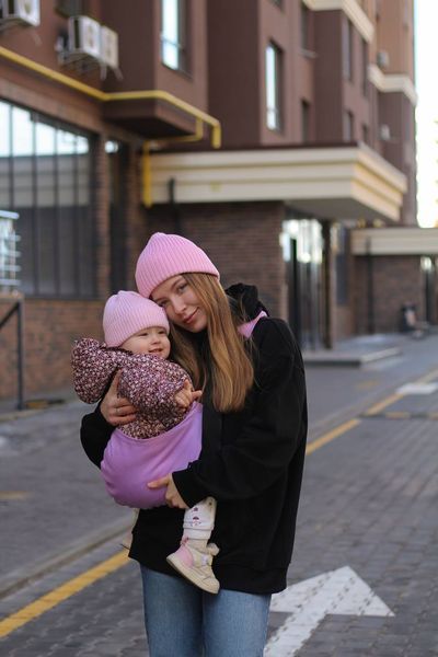CalmBabe Hip Seat Baby Carrier &mdash; Lilac