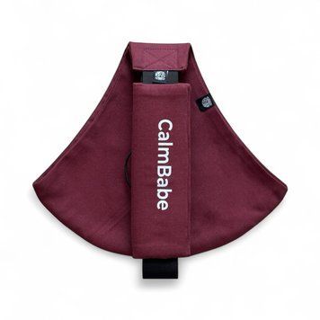 CalmBabe Hip Seat Baby Carrier &mdash; Maroon, Red