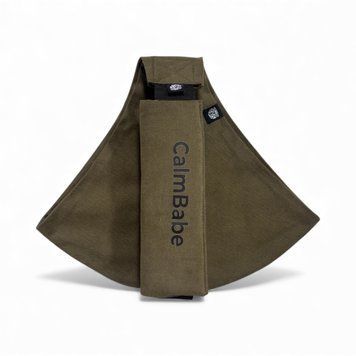 CalmBabe Hip Seat Baby Carrier &mdash; Khaki, Green